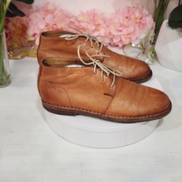Cole Haan Mens Glenn Leather Chukka Ankle Boot Buckskin Brown Sz 9M main image 12